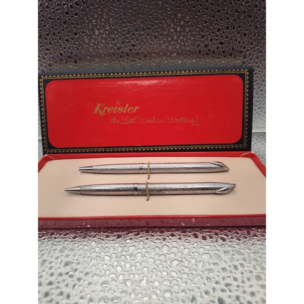 Kreisler Ladies' Set‎ Viceroy Chrome Pen & Pencil Set With Box 1388